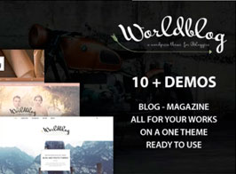 Worldblog – WordPress Blog and Magazine Theme
