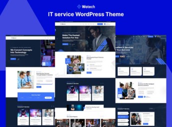 Wotech – IT Service WordPress Theme