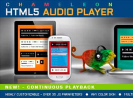 Chameleon Audio Player Addon for WPBakery Page Builder