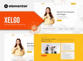 Xelgo – Social Media Marketing Elementor Template Kit