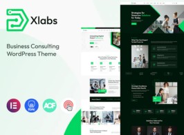 Xlab – Business Consulting WordPress Theme