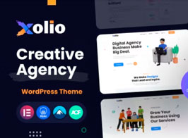 Xolio – Creative Agency & Portfolio WordPress Theme