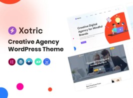 Xotric – Creative Agency WordPress Theme + RTL