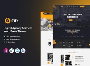 Xoven – Digital Agency Services WordPress Theme