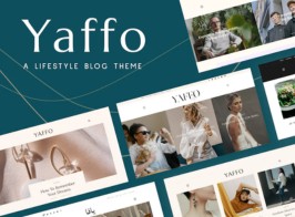 Yaffo – A Lifestyle Personal Blog WordPress Theme