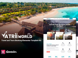 Yatriiworld – Travel & Tours Booking Elementor Template Kit