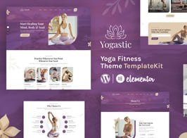 Yogastic | Yoga & Fitness Elementor Template Kit