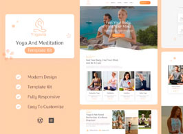 Yogavia – Yoga And Meditation Elementor Template Kit