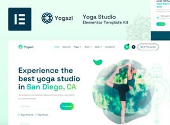 Yogazi – Yoga Studio Elementor Template Kit