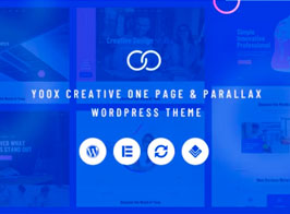 Yoox – Creative One Page & Parallax WordPress Theme
