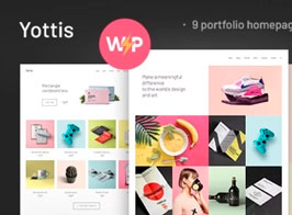 Yottis | Creative Portfolio WordPress Theme + Store