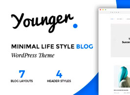 Younger Blogger – Personal Blog Theme