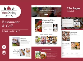 YumDining – Restaurant & Cafe Elementor Template Kit
