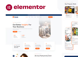 Zeleb – Social Media Marketing & Digital Advertising Elementor Template Kit
