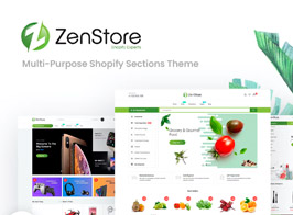 ZenStore – Multi-Purpose Shopify Sections Theme