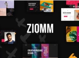 Ziomm – Creative Agency & Portfolio WordPress Theme