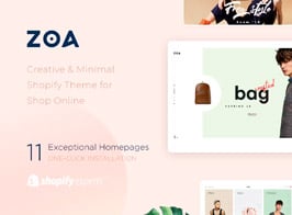 Zoa – Minimalist Shopify Theme