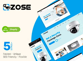 ZOSE – CCTV Security & Electronics Shopify Theme