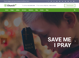 ChurchWP – A Contemporary WordPress Theme for Churches