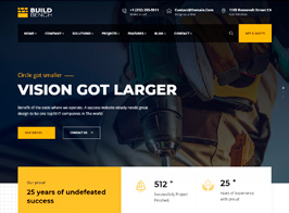 Buildbench – Construction Building WordPress Theme