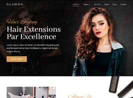 Glamon – Salon & Barber Shop Theme