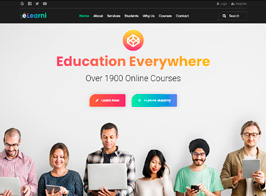 eLearni – LMS, Online Courses WordPress Theme