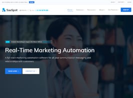 SaaSpot – SaaS Marketing Automation WordPress Theme