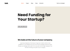 Sarmaya – Finance & Consultancy WordPress Theme