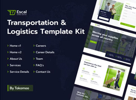 Escal | Transportation & Logistics Elementor Template Kit