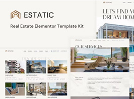 Estatic – Real Estate Elementor Template Kit