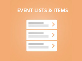 EventON Lists and Items