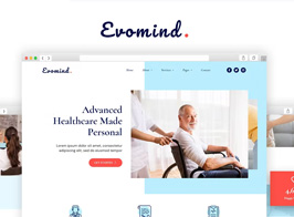 Evomind – Home Healthcare Services Elementor Template Kit