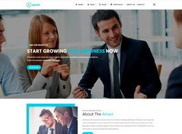 Amon – Responsive Business Drupal 9 Theme