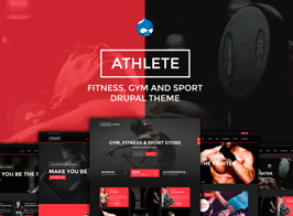 Athlete – Fitness, Gym and Sport Drupal theme