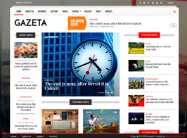 Gazeta – News & Magazine Drupal 10 Theme