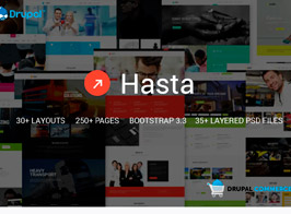 Hasta – Multipurpose Responsive Drupal Commerce Theme