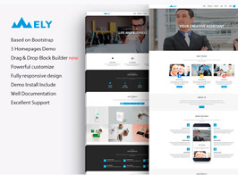 Mely – Responsive Business Drupal 7 Theme