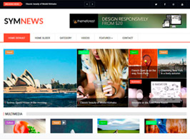 SymNews – News & Magazine Drupal 10 Theme