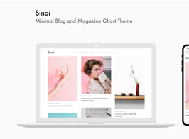 Sinai – Minimal Blog And Magazine Ghost Theme