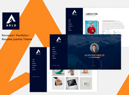 Arlo – Personal / Portfolio Resume Joomla Theme