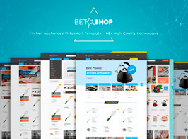 Vina BetaShop – Kitchen Appliances VirtueMart Joomla Template