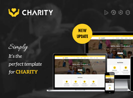 Charity – Nonprofit, Fundraising Joomla Template