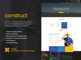 Construct – Construction Joomla Template