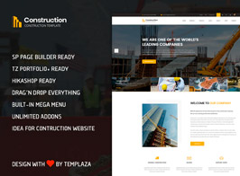 Construction – Building & Architect Joomla 4 Template