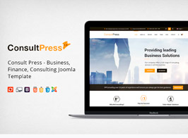 Consult Press – Finance & Consulting Business Joomla 5 Template