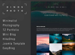 Dino – Creative Portfolio Joomla Template
