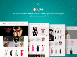Eclipo – Fashion VirtueMart Joomla Template