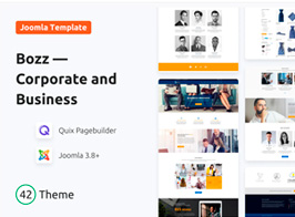 Bozz — Corporate and Business Responsive Joomla Template