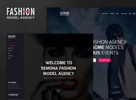 Fashion – Model Agency, Photograph Joomla Template