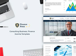 Finance Press – Consulting Business Joomla Theme